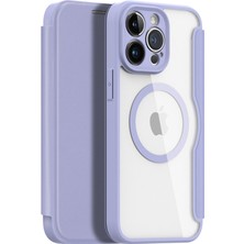 Dux Ducis iPhone 14 Pro Max 6.7 Kılıf Skin x Pro Series Magsafe Kapaklı Kılıf Folio Case