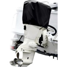 Sharplace Tam Outboard Motor Kapağı Motor Kapağı Anti Rüzgar Su Geçirmez Anti Güneş Işığı 175-250HP (Yurt Dışından)