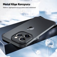 Zebana Apple iPhone 11 Pro Max Kılıf Zebana Corner Pad (Kamera ve Köşe Koruyucu) Siyah