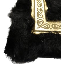 Dericibey Gold Varaklı Osmanlı Desenli Siyah & Krem Toskana Halı 200 x 300 Cm