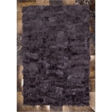 Dericibey Bronz Varaklı Mor Toskana Halı 120 x 180 Cm