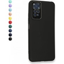 Fitcase Xiaomi Redmi Note 11 / 11S Glass Kamera Korumalı Lansman Silikon Kapak