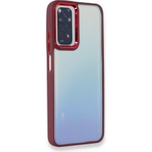 FitCase Xiaomi Redmi Note 11 / 11S Kılıf Luna Lens Kamera Çerçeveli Silikon Kapak