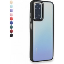 FitCase Xiaomi Redmi Note 11 / 11S Kılıf Luna Lens Kamera Çerçeveli Silikon Kapak