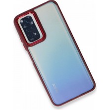 FitCase Xiaomi Redmi Note 11 / 11S Kılıf Luna Lens Kamera Çerçeveli Silikon Kapak