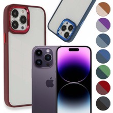 FitCase iPhone 14 Pro Kılıf Luna Lens Kamera Çerçeveli Silikon Kapak