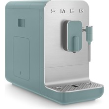 smeg Süt Köpürtme Özellikli Espresso Otomatik Kahve Makinesi Zümrüt Yeşili 50'ler Stili Estetiği