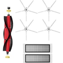 Roborge Roborock S5 Max Robot Süpürge Uyumlu 7'li Yedek Parça Seti