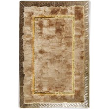 Dericibey Gold Varaklı Açık Kahverengi Toskana Halı 80 x 150 Cm