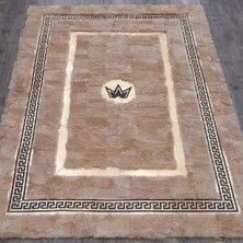 Dericibey Taç Desenli Karamel Rengi Toskana Halı 160 x 230 Cm