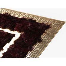 Dericibey Gold Varaklı Bordo Toskana Halı 160 x 230 Cm
