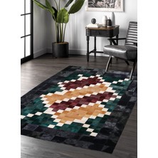 Dericibey Afgan Halısı Modelli Kuzu Derisi Halı 180 x 260 Cm