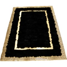 Dericibey Gold Varaklı Siyah Toskana Halı 140 x 200 Cm