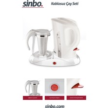 Sinbo SK-2389 Cam Demlikli Çay Makinesi