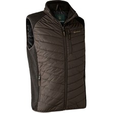 Deerhunter Moor Padded Kahverengi Yelek Çok Cepli ve Dayanıklı Kumaş Özellikleri ile Avcılık için İdeal
