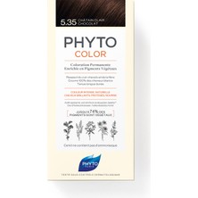 Phytocolor 5.35 Açık Kestane Dore Akaju Amonyaksız Kalıcı Bitkisel Saç Boyası