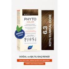 Phytocolor 6.3 Koyu Kumral Dore Amonyaksız Kalıcı Bitkisel Saç Boyası