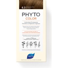 Phytocolor 6.3 Koyu Kumral Dore Amonyaksız Kalıcı Bitkisel Saç Boyası