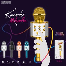 Concord C-8501 Karaoke Mikrofon Bluetooth Hoparlör