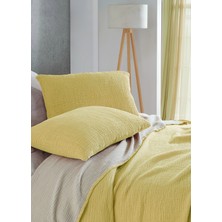 Destiny Hometex 4 Katlı Multi Müslin Naturel %100 Pamuklu 2 Adet Yastık Kılıfı 50X70CM