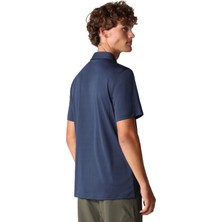 The North Face M Tanken Polo - Eu Mavi Erkek T-Shirt NF0A2WAZ8K21