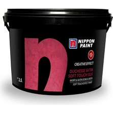 Nippon Paint Dushesse Satın Soft Touch Silk Kadife Saten Dokulu Ipeksi Mat Boya 2,5 Litre