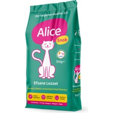 Alice Snob Seçici Zor Beğenenler Için Kedi Maması 15 kg