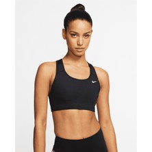 Nike Swoosh Orta Destekli Dolgusuz Kadın Spor Sütyeni