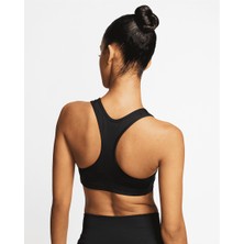 Nike Swoosh Orta Destekli Dolgusuz Kadın Spor Sütyeni
