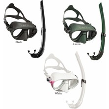 Cressi Calibro Maske Corsica Şnorkel Seti Black