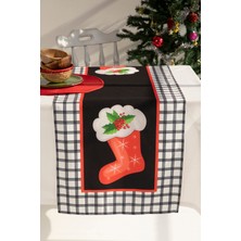 Ays Home Kırmızı Çorap Yılbaşı Runner