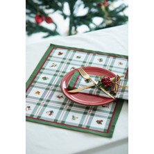 Ays Home Pötikareli Yılbaşı 2'li Amerikan Servis Seti