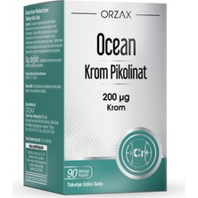 Orzax Ocean Krom Pikolinat İçeren Takviye Edici Gıda