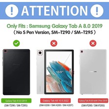 ESR Samsung Galaxy Tab A 8.0 T290 Köşe Korumalı Şeffaf Anti Shock Slikon Kılıf