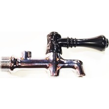 Sern 1/2 Arka Diş Çevirmeli 12X1MM Göstergeli Kahveci Metal Musluk