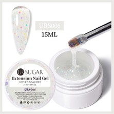 URSUGAR 15ml Glitter Nail Extension Gel URS006 (55638-6)