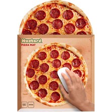 Mustard Pizza Mouse Pad