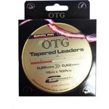 Cınnetıc  Otg Bıcolor Taper Leader Misina 15*10 0,26-0,62