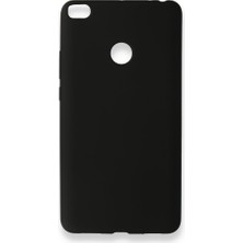 Xiaomi Mi Max 2 Kılıf Premium Rubber Silikon - Siyah