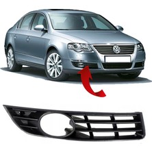 Vassparts Volkswagen Passat B6 2006 - 2010 Sis Kapağı Sisli Sağ Yolcu Tarafı - 3C0853666A