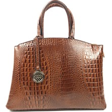 Skarlet Hakiki Deri Kadın Çantası