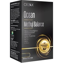 Orzax Ocean Methyl Balance 30 Kapsül