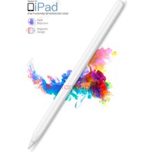 AktarMobile iPad Mini 6 Tablet Kalemi Manyetik Şarjlı Avuç Içi Reddi Eğim Özellikli Kalem Stylus Pencil