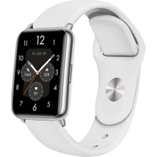 Nezih Case Huawei Watch Fit 2 Uyumlu A+ Kalite Klasik/spor Jel Silikon Kordon