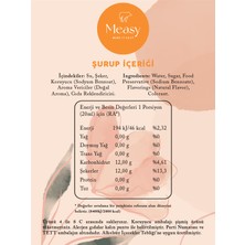 Measy Misket Limonu Kahve & Kokteyl Şurubu 1 Lt