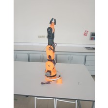 HLS-NC 6eksen Robot Kol Projesi  6AXİS Robotic Arm Mekanik Tam Set