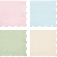 Meri Meri - Ladurée Paris Large Napkins - Ladurée Paris Peçeteler - L - 16'lı