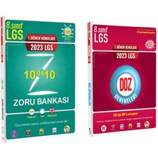 Tonguç Akademi 2023 8. Sınıf LGS 1. Dönem 10 Da 10 Zoru Soru ve Doz Denemeleri