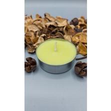 Pars Mum Tealight Mum-Buhurdanlık Maxi Boy Soya Parafinli Narenciye Kokulu Sarı 10 Adet