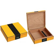 Falconetti Sarı Karbon Fiber Humidor Puro Kutusu RC60